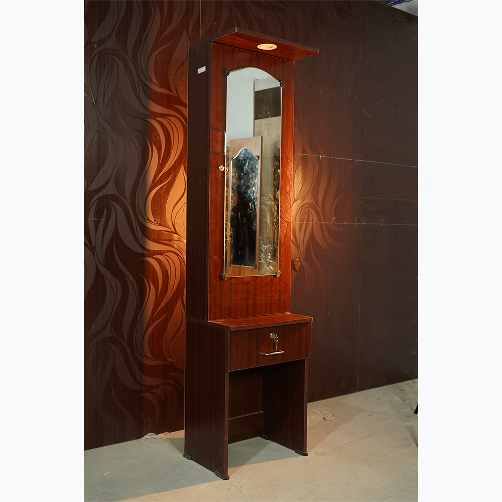 Dressing Table Semi mirror storage model 